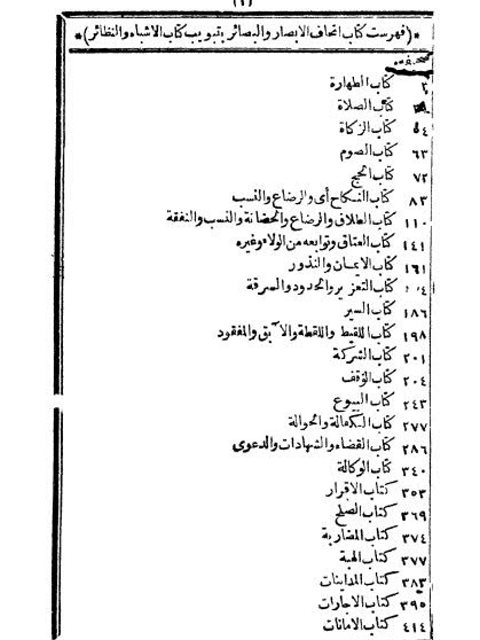تحميل كتاب إتحاف الأبصار والبصائر بتبويب كتاب الأشباه والنظائر PDF محمد أبو الفتح الحنفي