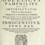 تحميل كتاب Athanasii Kircheri e Soc. Iesu Obeliscus Pamphilius : hoc est, interpretatio noua hucusque intentata obelisci hieroglyphici quem non ita pridem ex veteri Hippodromo Antonini Caracallae Caesaris, in Agonale Forum transtulit, integritati restituit, in vrbis aeternae ornamentum erexit Innocentius X, Pont. Max. In quo post varia Aegyptiacae, Chaldaicae, Hebraicae, Graecanicae antiquitatis, doctrinaeque quà sacrae, quà profanae monumenta, veterum tandem theologia, hieroglyphicis inuoluta symbolis, detecta è tenebris in lucem asseritur PDF Athanasius Kircher