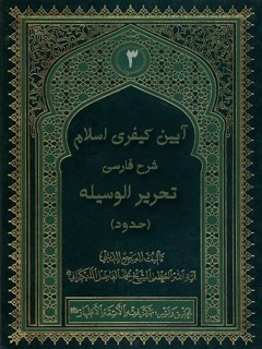 تحميل كتاب آیین کیفری اسلام :شرح فارسی تحریر الوسیله(حدود) جلد 3 ل محمد جواد فاضل لنکرانی PDF محمد جواد فاضل لنکرانی