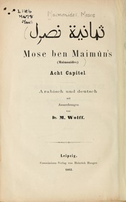تحميل كتاب Acht Capitel, PDF