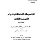 تحميل كتاب التقسيمات المتعلقة بأنواع التوحيد الثلاثة جمعًا ودراسة ل محمد عارف عبد الحكيم PDF محمد عارف عبد الحكيم