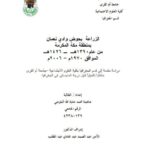 تحميل كتاب الزراعة بحوض وادي نعمان بمنطقة مكة المكرمة من عام 1390 إلى عام 1426هـ شاهينة محمد عناية الله البلوشي PDF