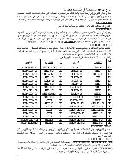 تحميل كتاب أنواع الأسلاك المستخدمة فى التمديدات الكهربية وطريقة عمل الوصلات لها PDF
