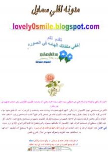 تحميل كتاب إخفي ملفاتك الهامه في الصوره مدونه لفلي سمايل PDF