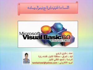 تحميل كتاب اللمسات الحقيقية لبرنامج فيجوال بيسك 6 طارق الراوي PDF طارق الراوي