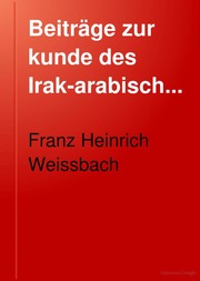 تحميل كتاب Beiträge zur kunde des Irak arabischen PDF