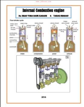 تحميل كتاب Internal Combustion Engine PDF Dr Emad Toma