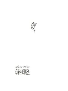 تحميل كتاب أبنية المبالغة و أنماطها في نهج البلاغة دراسة صرفية نحوية دلالية حيدر هادي خلخال الشيباني PDF