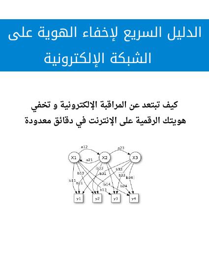 تحميل كتاب الدليل السريع لإخفاء الهوية على الشبكة الإلكترونية PDF