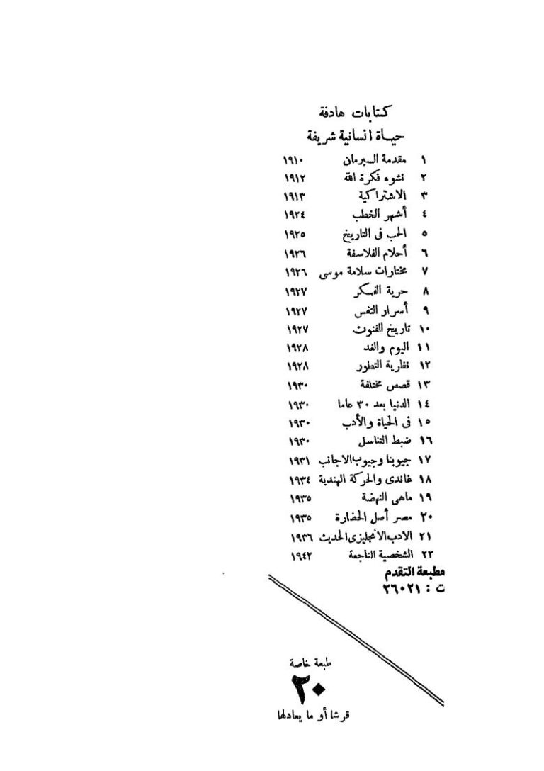 تحميل كتاب الصحافة حرفة ورسالة ل سلامة موسى PDF