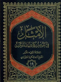 تحميل كتاب الامثل في تفسير كتاب الله المنزل جلد 19 PDF آيت الله العظمي ناصرمكارم شيرازي