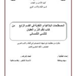 تحميل كتاب المصطلحات البلاغية و النّقديّة في القسم الرّابع من كتاب نَظْم الدُّرّ و العقيان للتّنْسي التّلمساني PDF سهام بو خالفة