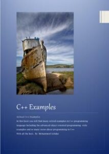 تحميل كتاب C++ Examples PDF محمد كهدار