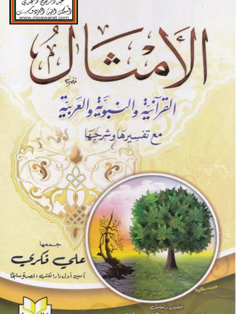 تحميل كتاب الأمثال القرآنية والنبوية والعربية مع تفسيرها وشرحها علي فكري PDF