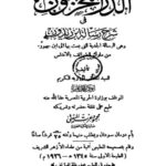 تحميل كتاب الدر المخزون في شرح رسالة ابن زيدون وهي الرسالة الجدية التي بعث بها إلى ابن جهور من ملوك الطوائف بالأندلس PDF أبو بكر محمد عليم