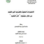 تحميل كتاب الاختيارات النحوية والصرفية لابن الحفيد من خلال مجموعة الدرّ النضيد PDF أيمن بن مرعي غرمان العمري