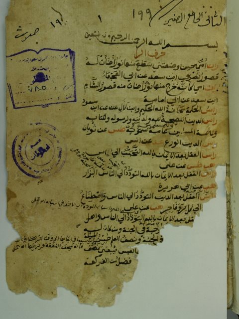 تحميل كتاب الجامع الصغير (المجلد الأخير ويبدأ من الراء إلى الياء) PDF