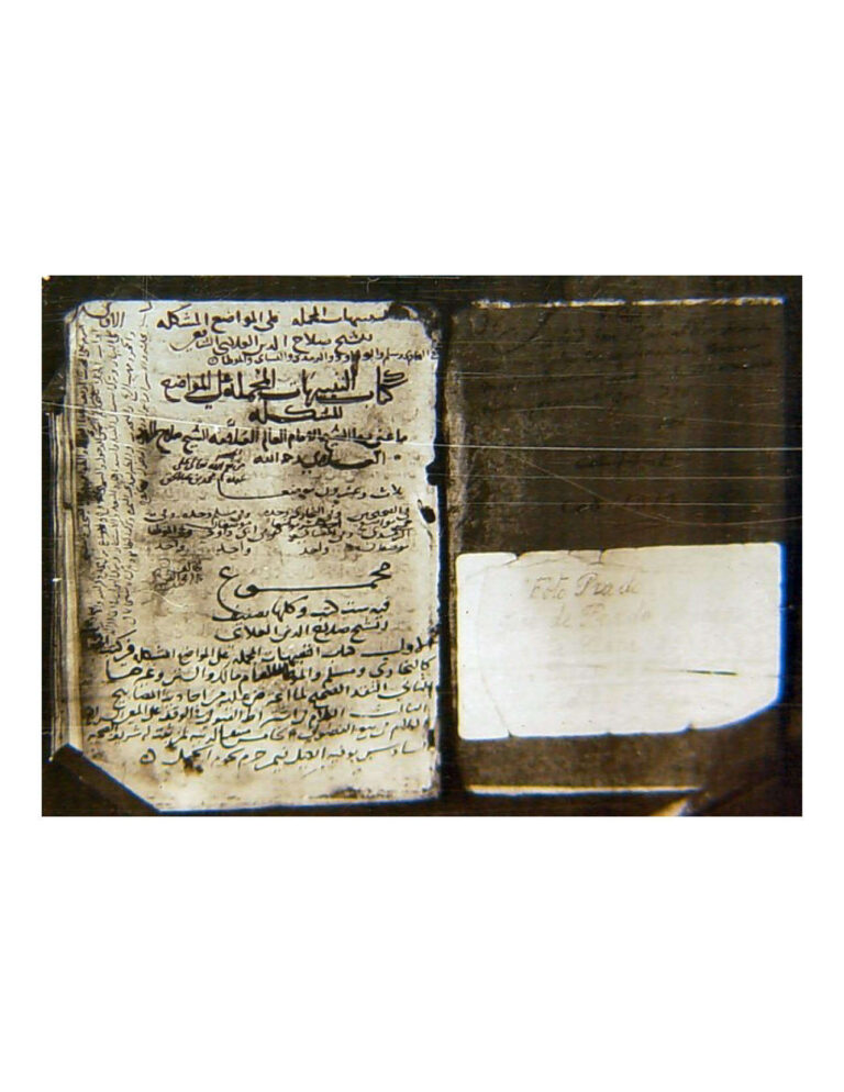 تحميل كتاب التنبيهات المجملة على المواضع المشكلة للعلائي مخطوطة ل خليل بن كيكلدي العلائي PDF خليل بن كيكلدي العلائي