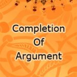 تحميل كتاب Completion Of Argument PDF Saeed Akhtar Hussain SH Rizvi