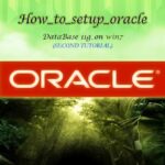 تحميل كتاب HOW TO SETUP ORACLE 11G.PDF لابراهيم عيوني