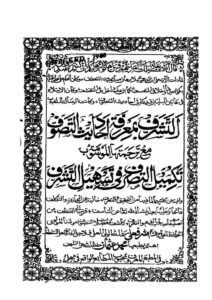 تحميل كتاب التشرف بمعرفة أحاديث التصوف مع ترجمتها الموسومة تكميل التصرف في تسهيل التشرف (ط مطبع دلهي) محمد أشرف علي تهناوي PDF