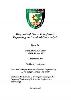 تحميل كتاب Dissolved Gas Analysis ل Malek Ali PDF