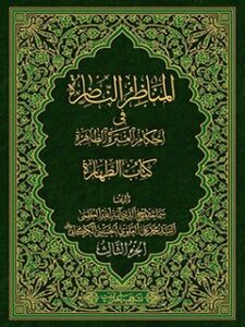 تحميل كتاب المناظر الناظره في احكام العتره الطاهره : كتاب الطهاره جلد 3 PDF آيت الله العظمي سيد محمد علي علوي گرگاني