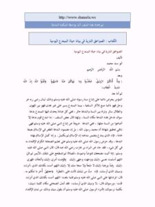 تحميل كتاب الصواعق النارية في بيان حياة المبتدع اليومية PDF أبو سند محمد بأعلى جودة
