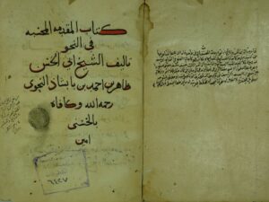 تحميل كتاب المقدمة النحوية ل طاهر بن أحمد بن باشاذ بن دائر بن سليمان الجوهري PDF