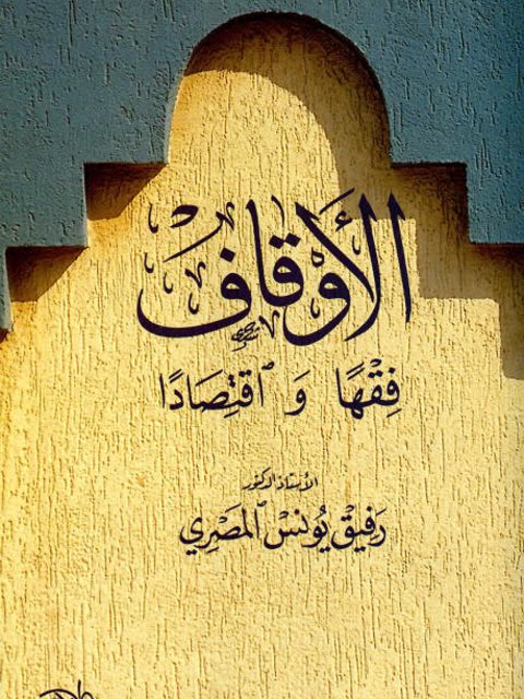 تحميل كتاب الأوقاف فقهاً واقتصاداً لرفيق يونس المصري PDF