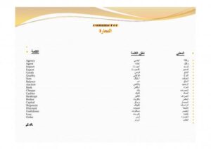 تحميل كتاب الكلمات الإنجليزية في التجارة ، المدرسة والمكتبة ل لمياء بنت عبد الله بن صالح الشبيبي PDF