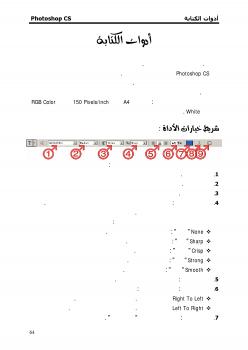 تحميل كتاب الكتابة في فوتوشوب ل م. محمد فراس تدمري PDF
